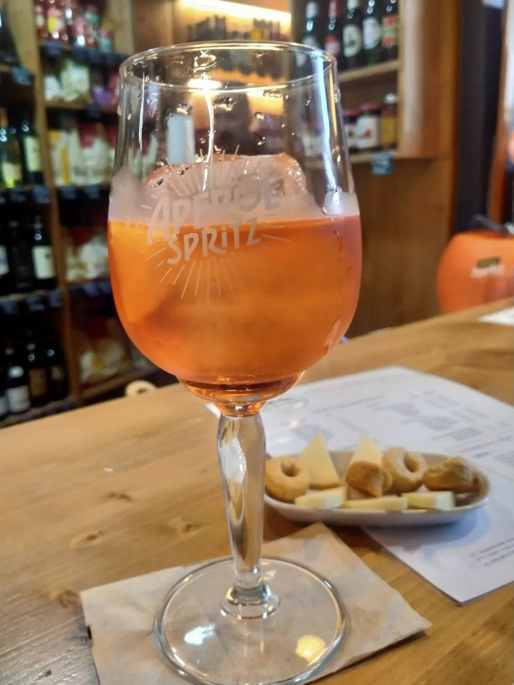 Spritz en la barra